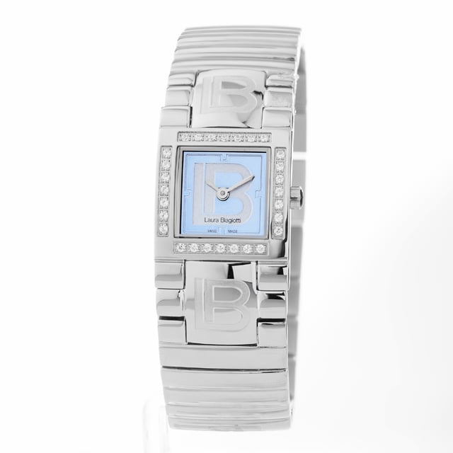 Laura Biagiotti LB0005L-AZ - Damenuhr Quarz aus Edelstahl• Material: Edelstahl• Glas: Mineral• Armband: Edelstahl• Farbe: Silber• Wasserbeständigkeit: 0 m (0 ATM)• Gehäusegröße: 20 mm