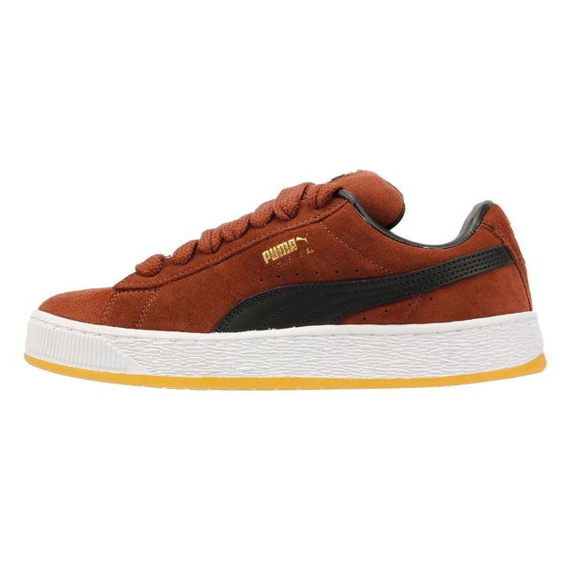 Sneakers featuring a premium suede upper for a sleek and stylish look. Debossed and foil-printed PUMA branding on the quarter panel adds a touch of sophistication. Finished with a durable rubber sole for reliable traction and comfort.
