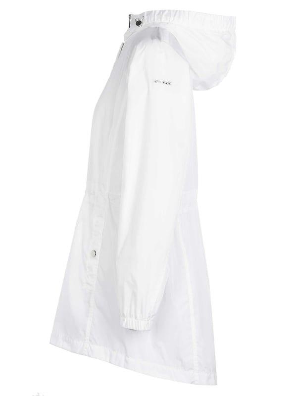 100% poliamida; abrigo Geox; Modelo: W1222FT2840F1584; Mano de obra de alta calidad; capucha; Dos bolsillos delanteros; cordón de la cintura; Detalles del logotipo Geox