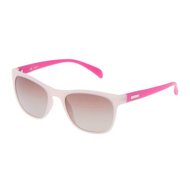 TOUS STO912-532ARM gafas de sol de mujer• material: inyectado• color: rosa y blanco mate• tamaño: 53/20/140 mm (longitud de la lente / ancho del puente / longitud de la varilla)  PROTECTION 3