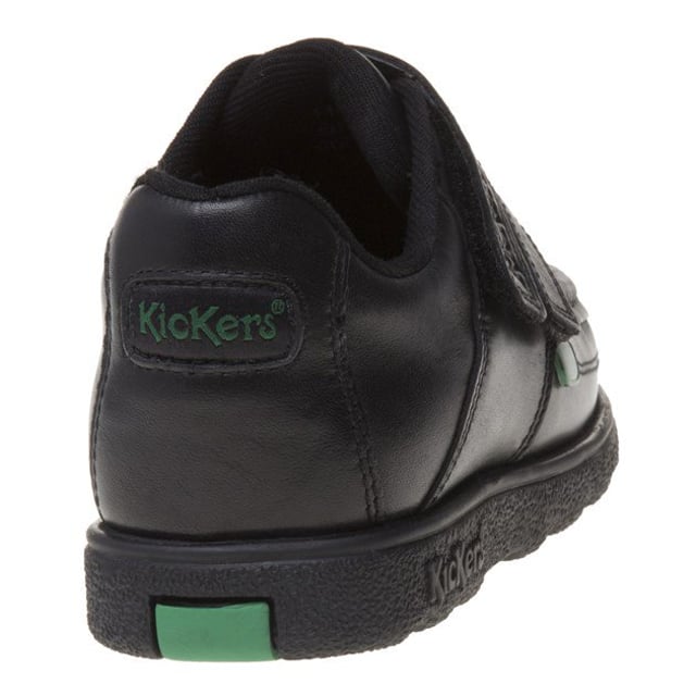 Staying Smart But Ready For Playground Games With The Fragma Strap Kickers. Velcro Strap For Convenience And Padded Insole Give All Day Comfort. Thick Rubber Sole Gives Durability While The Leather Uppers Feature Exposed Stitching And Kickers Branding To Finish.