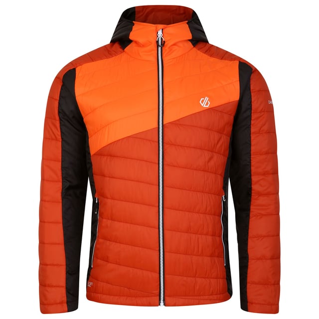 Materiaal: 100% polyester. Stof: Iloft Ecofill, Ripstop. Ontwerp: Kleurenblok, Logo, Quilted. Stof Technologie: Hoge Warmte. Halslijn: Kap, staande kraag. Mouwtype: Met lange mouwen. Eigenschappen van de kap: Grown On Hood, Stretch Binding. Zakken: 2 Zijzakken, Rits. Bevestiging: Volledige ritssluiting. Zoom: Gedeeltelijk Elastisch.