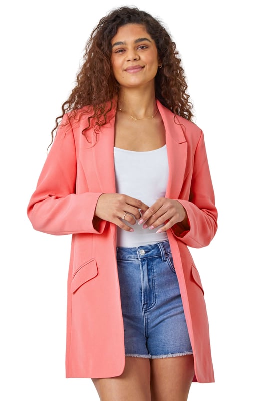 Longline blazer jacket online