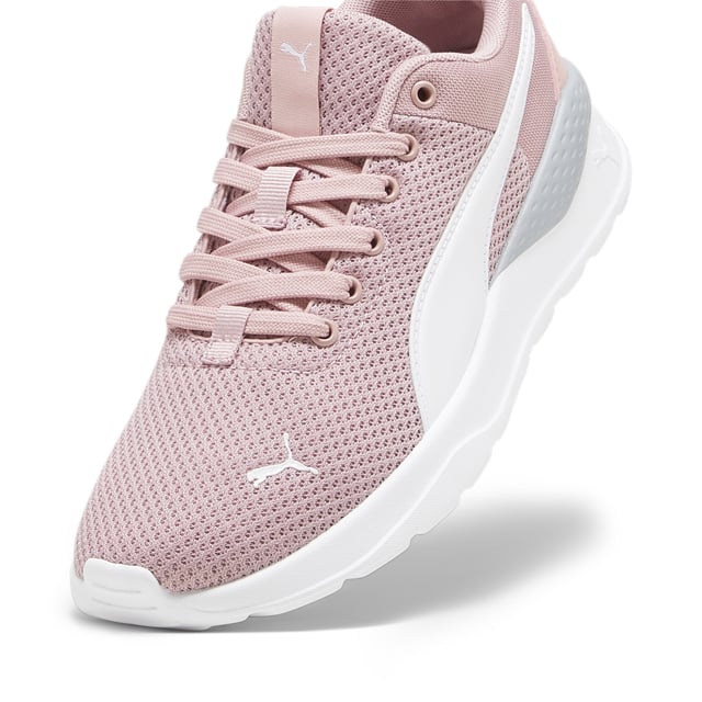 PRODUCT STORY: Deconstructed and refined, the Anzarun Lite Trainers ensure a clean look that's perfect for every occasion. Featuring a breathable mesh upper, a cushy EVA midsole and true heritage PUMA branding throughout, this trainer is comfort and style combined. FEATURES & BENEFITS: SoftFoam+: PUMA’s comfort sockliner for instant step-in and long-lasting comfort that provides soft cushioning every step of your day; PU midsole: PUMA’s Polyurethane midsole assists a smooth foot stride for comfortable wear and a futuristic look.DETAILS: Low boot; Mesh-based textile upper; EVA midsole for comfort; Non-marking rubber outsole for grip; PUMA Wordmark on tongue; PUMA Formstrip at lateral side; PUMA Youth style: recommended for older kids between 8 and 16 years.