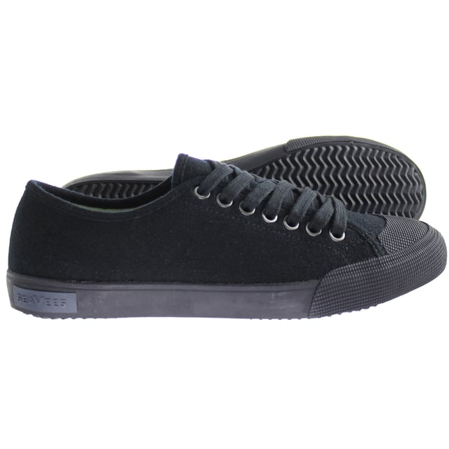 SeaVees Kelso Dune Navy Sneaker Black Mens Zapatos