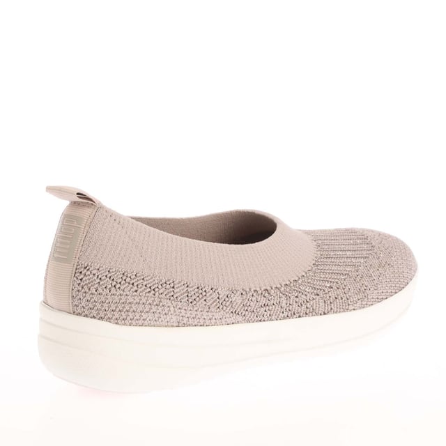 Dames Fit Flop Uberknit Slip On Ballet Pumps in nerts.- Bovenwerk van textiel.- Slip on sluiting.- Superlichte flexibele demping.- Anatomicush Technology.- Slipvaste rubberen buitenzool.- Ref.: H95745