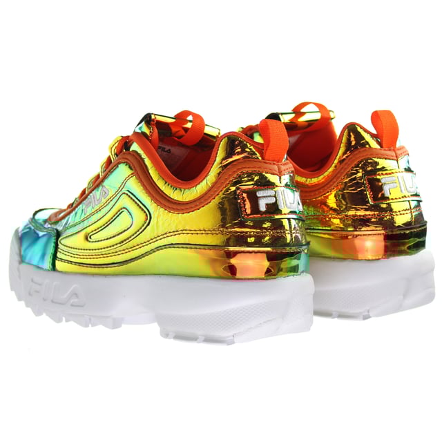 Multi coloured shop fila trainers