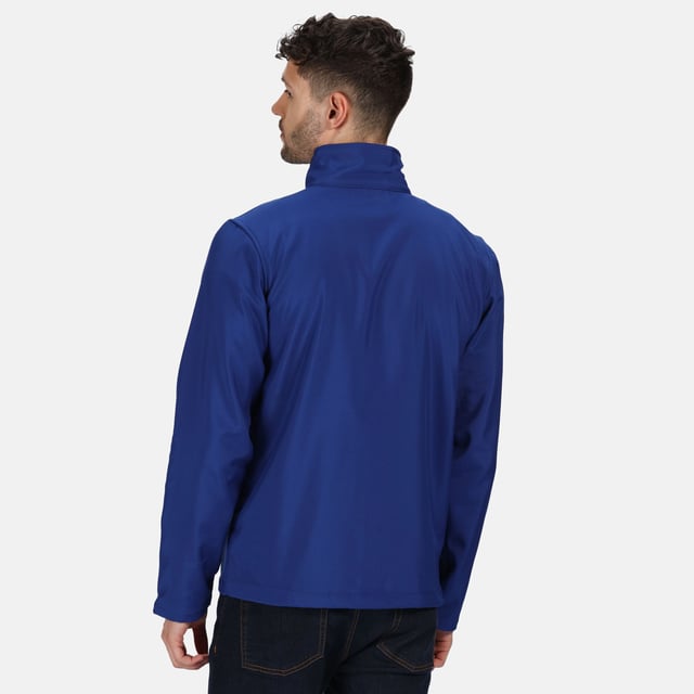 Regatta Standout Mens Ablaze Printable Soft Shell Jacket (Royal Blue/Black)