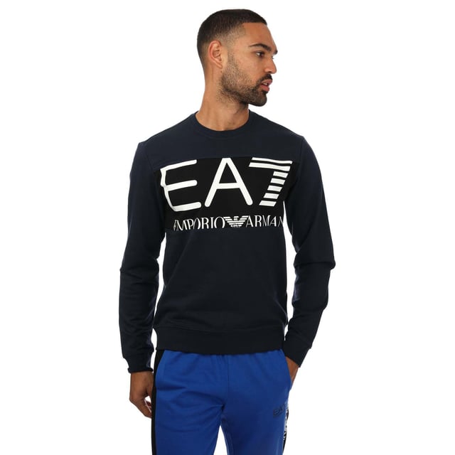 Emporio armani block new arrivals colour sweatshirt