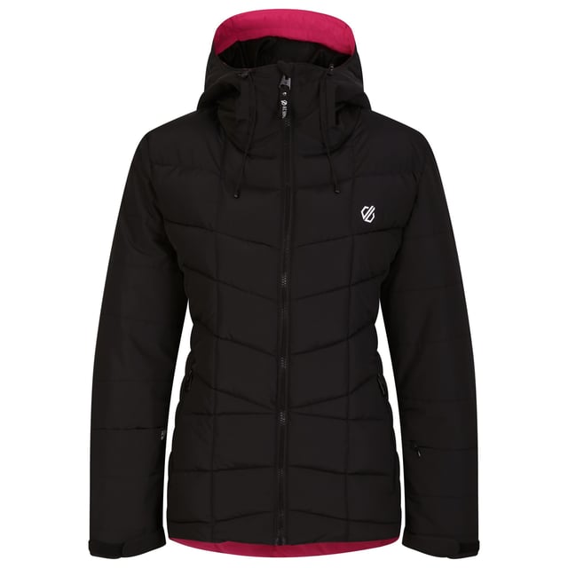 100% Recycled Polyester. Fabric: Stretch. Design: Logo, Quilted. Fabric Technology: Ared 15/30, Breathable, DWR Finish, Thermal, Waterproof. Cuff: Adjustable, Inner Stretch, Touch Fastening Tab. Chin Guard, Gel Grip, Goggle Stash With Lens Wipe, High Warmth, Inner Zip Guard, Scrim Back Panel, Snowskirt, Taped Seams. Neckline: Hooded, Standing Collar. Sleeve-Type: Long-Sleeved. Hood Features: Grown On Hood, Technical, Wired Peak. Pockets: Ski Pass Pocket, 2 Lower Pockets, Zip, 2 Internal Pockets, Stow Pocket, Mesh Lined. Fastening: Zip. Hem: Adjustable. Sustainability: Made from Recycled Materials. 6 UK: 30 in. 8 UK: 32 in. 10 UK: 34 in. 12 UK: 36 in. 14 UK: 38 in. 20 UK: 45 in. 18 UK: 43 in. 16 UK: 40 in.