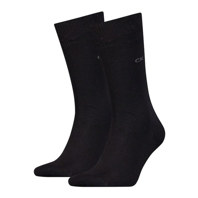 Classic ankle socks by Calvin Klein. Crafted from a soft and stretchy cotton blend they feature discrete CK logo branding on the shaft.