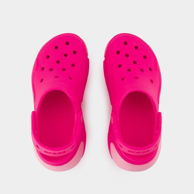 Colores: PINK - Pink Crush. Material: termoplástico. Material de la suela: caucho. Forro: croslite. Cierre: fácil de poner. Forma de la punta: redonda. Cómo elegir la talla: talla grande - Talla: CROCS.