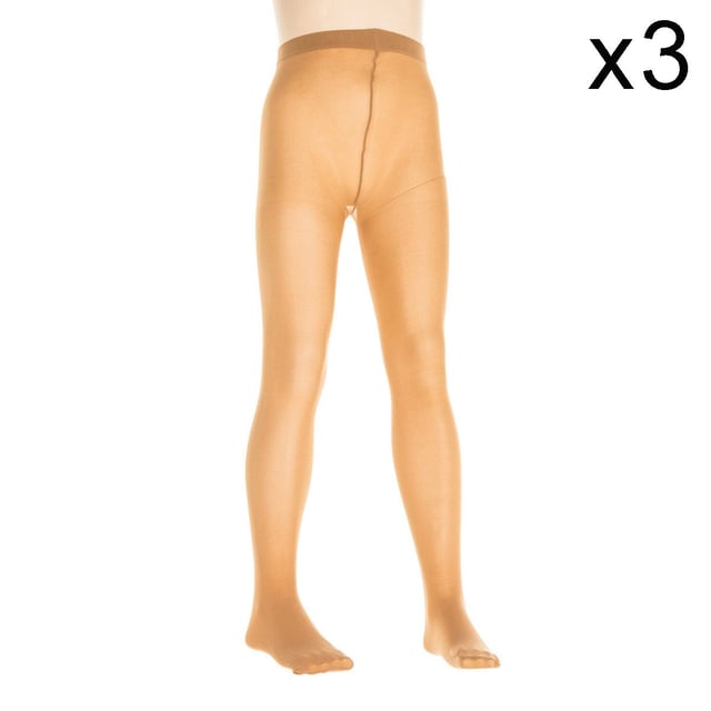 3er-Pack Strumpfhosen 40 Denier.
 Verstärkte Spitze und Unterseite.
 Bequem und widerstandsfähig.
 Komposition: 100 % Polyamid
 Pflege:
- Handwäsche.
 - Benutzen Sie keine Bleiche.
 - Benutzen Sie keinen Trockner.
 - Kein Bügeln.
 - Reinige chemisch nicht.