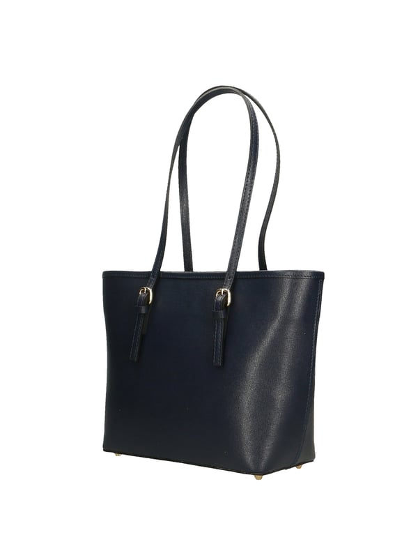 Bolso bandolera para mujer en piel genuina saffiano. Producto artesanal italiano. Hecho en Italia