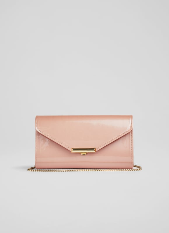 LK Bennett Lucy Clutch Pink