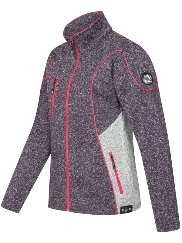 Wohlfühlgarantie in jeder Faser: Rock Creek Damen Fleecejacke D-499 / Stilvolle Melange Fleecejacke: Ein Hauch von Eleganz für Outdoor-Liebhaber: Tauche ein in die Welt der Eleganz mit unserer Melange Fleecejacke. Ein Farbenspiel, das nicht nur Wärme, sondern auch Stil auf deine Abenteuer bringt. Perfekte Passform: Größen XS bis 3XL für jeden Körpertyp: Wir glauben an Vielfalt und bieten unsere Damenjacke in den Größen XS bis 3XL an. Jede Frau verdient die perfekte Passform, egal welche Größe sie trägt. Funktion trifft Mode: Die ideale Outdoorjacke für jede Jahreszeit: Stehkragen, Seitentaschen und eine erstklassige Konstruktion machen unsere Wanderjacke zum Must-have für jede Jahreszeit. Funktionale Eleganz für jede moderne Entdeckerin.