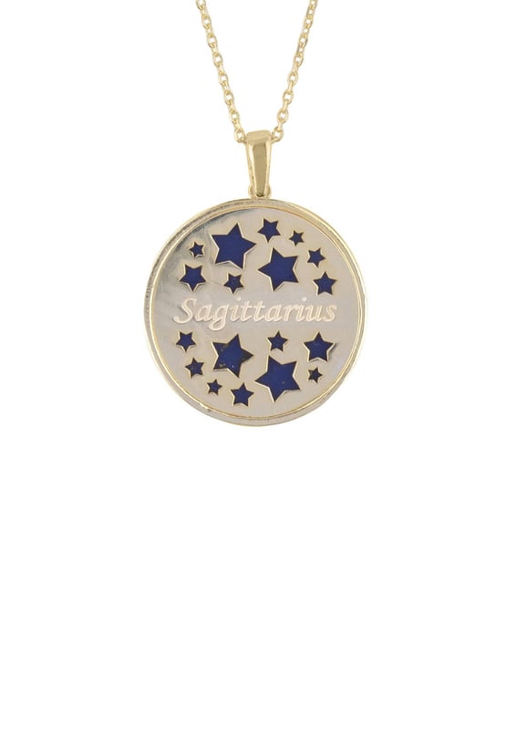 Sagittarius best sale necklace topshop