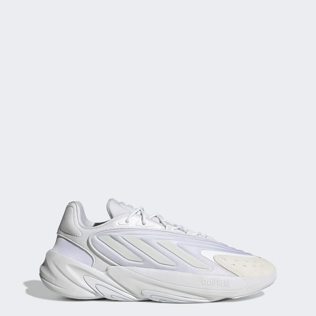 adidas may be a long way from the '90s, but these Ozelia Shoes are rooted in that loud, experimental era. Inspired by the adidas archives, the bold trainers have a chunky build that's all about being noticed. They're sleek with a fast look, and when your days are fast-paced, the Adiprene cushioning helps out on the comfort side of things.This product is made with recycled content as part of adidas' ambition to end plastic waste. 20% of pieces used to make the upper are made with minimum 50% recycled content.  - Snug fit - Lace closure - Textile upper - Hugs the foot - Adiprene cushioning - Rubber outsole - 25% of the components used to make the upper are made with a minimum of 50% recycled content  Shipped by adidas