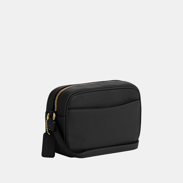 Refined Pebbled Leather Mini Jamie Camera Bag Length 20.5cm,  Width 6.0cm, Height 14.5cm