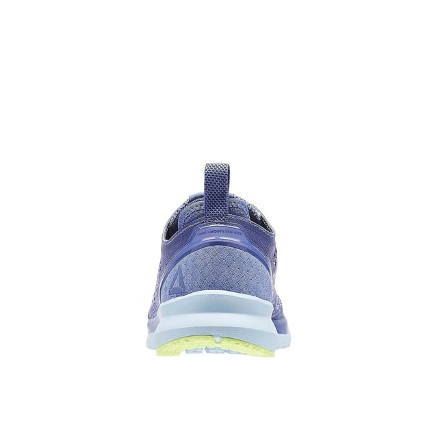 Reebok imprime clip suave ultk púrpura sintética para mujeres entrenadores bs5135