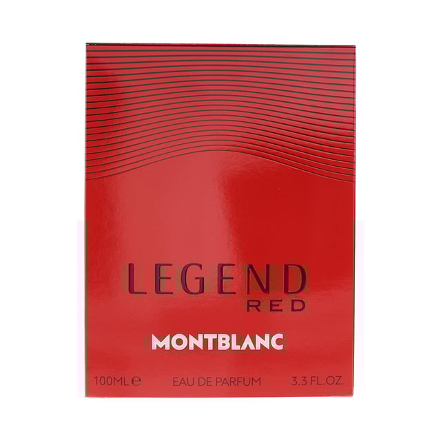 Legend Red is a woody citrus fragrance for men, which was launched in 2022 by Montblanc. The fragrance contains top notes of Blood Orange, Grapefruit and Cardamom; with Middle Notes of Cedar, Clary Sage and Juniper Berries; and base notes of Atlas Cedar, Mahogany and Tonka Bean. The scent is an easy to wear and fresh masculine scent.