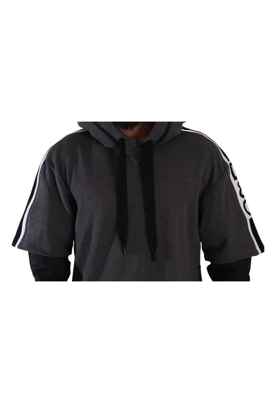 Dolce & Gabbana #DGMILLENNIALS パーカー Dolce & Gabbana Men's Gray Black Cotton Hooded