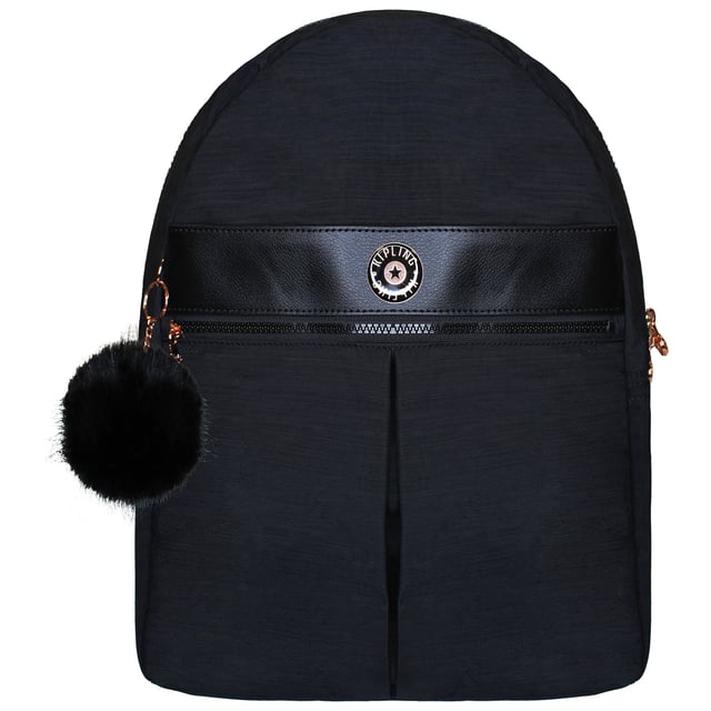 The Kipling Carla Women's Black Backpack is a chic and functional backpack designed for everyday use, combining practicality with Kipling’s signature lightweight design. Ideal for both casual outings and on-the-go lifestyles, the Carla offers ample space and thoughtful organization options in a sleek, minimalist black color.
 
Key Features:
Durable Nylon Construction: 

Made with Kipling's signature crinkle nylon, this backpack is water-resistant, durable, and lightweight, ideal for everyday use and travel.

Spacious Main Compartment: 

The roomy main compartment includes multiple inner pockets for easy organization and a secure zip closure to keep your essentials safe, fitting items like a tablet, wallet, and more.

Multiple Pockets: 

Equipped with interior slip and zip pockets for smaller essentials, plus a front zip pocket that provides easy access to frequently used items, such as your phone or keys.

Adjustable Shoulder Straps: 

The padded, adjustable shoulder straps ensure a comfortable fit, allowing for easy adjustments to suit your preferred carrying style.

Top Carry Handle: 

A convenient top handle provides an additional carrying option, making it easy to grab and go.

Lightweight Design: 

Kipling’s lightweight material keeps this backpack easy to carry, even when fully packed, reducing shoulder strain during long days.

Classic Black Color: 

The timeless black shade offers versatility, making it easy to pair with any outfit, whether for work, school, or travel.

Signature Monkey Keychain: 

Includes Kipling's signature monkey keychain for a playful touch that adds to the brand’s charm and personality.

 
The Kipling Carla Women's Black Backpack is perfect for those who need a functional, comfortable, and stylish bag for daily wear. With its durable construction, ample storage, and classic design, the Carla backpack is a dependable choice for any occasion, keeping you organized and effortlessly stylish.