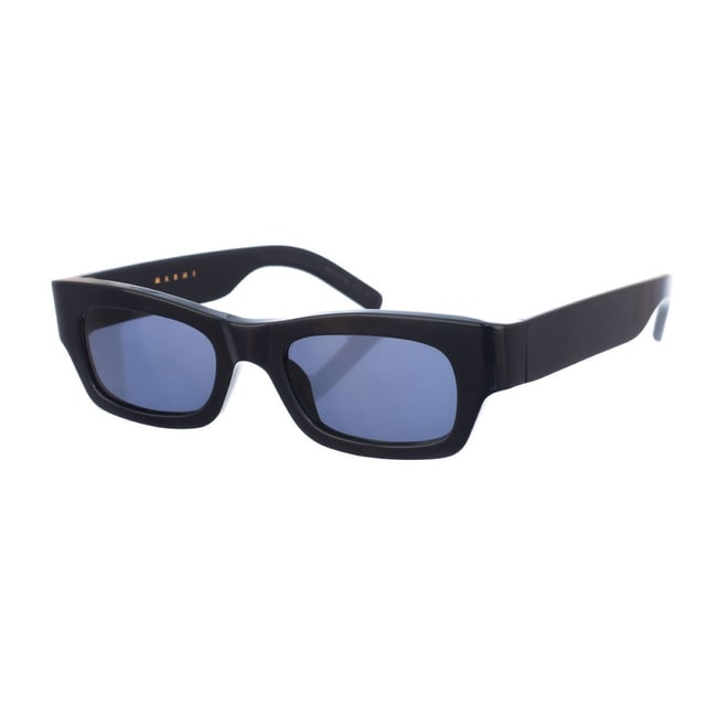 Sunglasses with acetate frame.
 Rectangular shape.
 Elegant and sophisticated design.
 Acetate temples.
 100% UV Protection.
 Anti-reflective lenses.
 Includes: All our products are sent inside their original box.
 Measures: Lens height: 40 mm. Lens width: 50mm. Bridge: 20mm. Temples: 140mm.
 Composition: Acetate
 Care:
Clean the glasses with soap and water.
 - Do not use dirty or abrasive cloths, which may alter the characteristics of the filters.
 - Use only original accessories and spare parts.