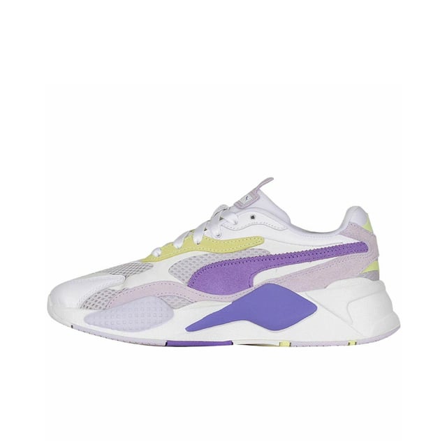 PUMA RS X3 Mesh Pop Lace Up Purple Synthetic Womens Trainers 372117 02