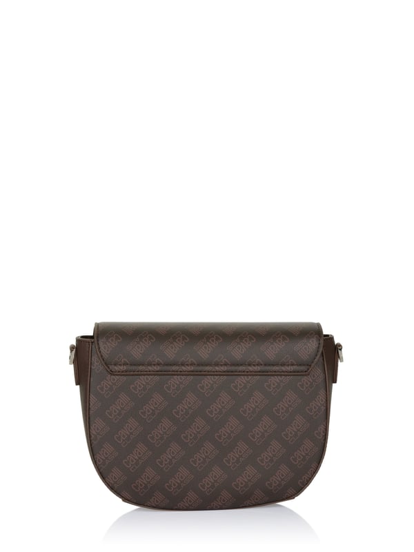 100% polyurethaan; Breedte: 25,5 cm, hoogte: 19 cm Cavalli Class-tas;  Model: CCHB00122 C00;  Hoogwaardige afwerking;  Sluiting: drukknoop;  In maat verstelbare en afneembare schouderband;  Eén hoofdvak binnenin;  Een klein vakje aan de binnenkant;  Afmetingen (cm): 25,5 x 19 x 9,5;  Cavalli Class-logodetails