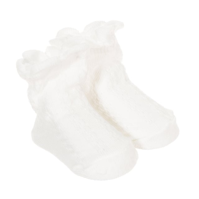 Pack of 6 Le Petit Garçon socks.
 - Star print.
 - Polka dot print.
 - Striped print.
 Made for babies 0-6 months.
 Anti-pressure cuffs.
 Composition: 73% Cotton, 18% Polyester, 7% Nylon, 2% Elastane
 Care:
- Wash maximum at 40ºC.
 - Do not iron.
 - It is not allowed to use a dryer.
 - Do not use bleach.
 - Does not support dry cleaning.