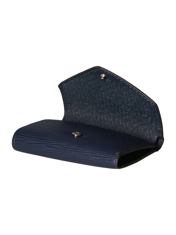 Cartera de mujer en auténtica piel de madrás. Producto artesanal.