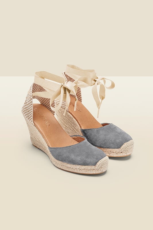 Light gray hotsell wedges