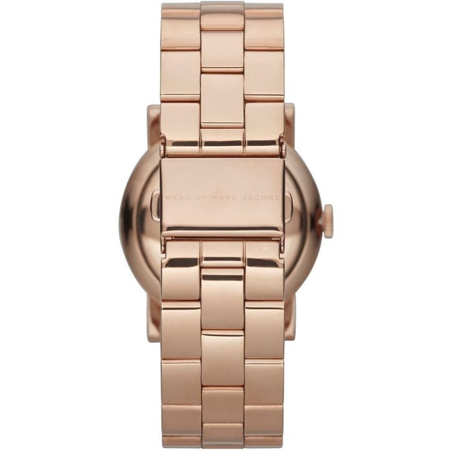 Shop the elegant Marc Jacobs MBM3221 Ladies Watch with a 36mm rose gold case, wheat dial, and stainless steel band for a stylish accessory.