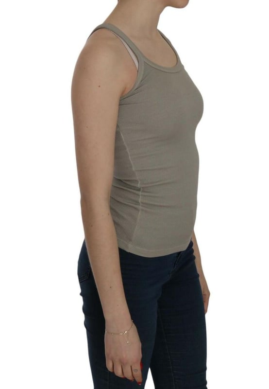 Brand new with tags
  100% Authentic PINK MEMORIES Tank
  Color: Beige
  Round neck
  Sleeveless design
  Spaghetti straps
  Logo details
  Perfect for women
Material: 100% Cotton