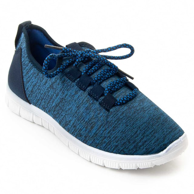 Casual sneaker voor dames. Comfortabele pasvorm. Gevoerde binnenzool. Antislipzool. Versterkte stiksels. Geproduceerd door andere merken voor ons merk.