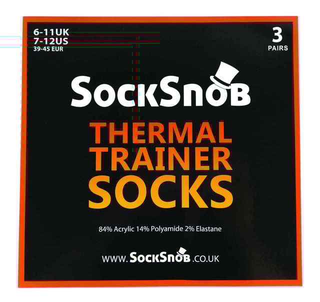 3 Pairs Mens Thick Cushioned Low Cut Ankle Thermal Trainer Socks