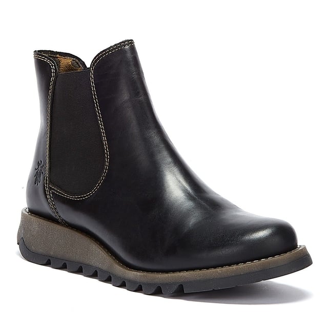 The Salv boots are from the Fly London womens collection.