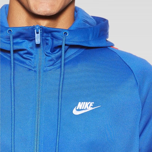 Nike tribute hoodie blue clearance