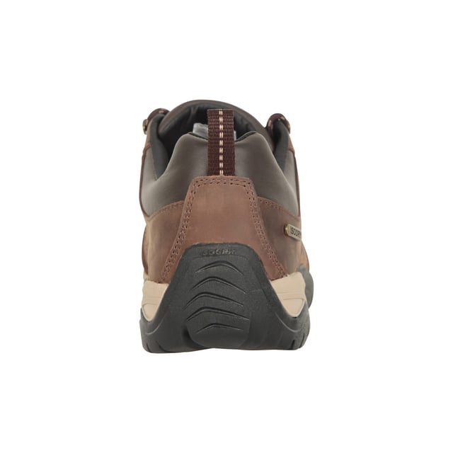 Upper: Crazy Horse Leather. Midsole: Phylon. Outsole: IsoGrip. 5 Eyelets. Fabric Technology: Flexible, Lightweight, Water Resistant, Waterproof Membrane. Cushioned, Pull Tab. Flat Heel. Cut: Low Cut. Design: Contrast Detail, Logo. Toe Style: Round. Fastening: Lace Up.