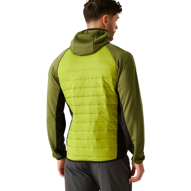 Material: Elastane, Polyamide, Polyester. Fabric: Extol Stretch, Knitted, Synthetic Down Touch, Warmloft. Design: Logo, Quilted. 235gsm. Fabric Technology: Insulating, Lightweight, Water Repellent. Compressible, Inner Zip Guard. Neckline: Hooded. Sleeve-Type: Long-Sleeved. Cuff: Stretch Binding. Hood Features: Grown On Hood. Pockets: 2 Side Pockets, Zip. Fastening: Full Zip. Denier: 20D. Sustainability: Made from Recycled Materials. S: 38 in. M: 40 in. L: 42 in. XL: 44 in. XXL: 48 in. 3XL: 51 in. 4XL: 54 in. 5XL: 57 in.