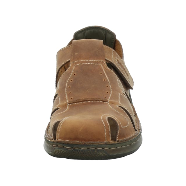 Estos zapatos están fabricados piel de vaca especialmente robusta, por lo que son muy duraderas. La práctica cremallera sirve para una sujeción firme en las sandalias. El método de fabricación esencial para nuestros zapatos es el tradicional cosido a mano. Maverick 01 ofrece a los pies un ajuste extra gracias a la anchura G. Vayas a donde vayas, este modelo Maverick 01 te acompañará en las buenas y en las malas todo momento.