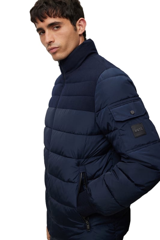 Boss Cerulio Water Repellant Jacket Dark Blue
