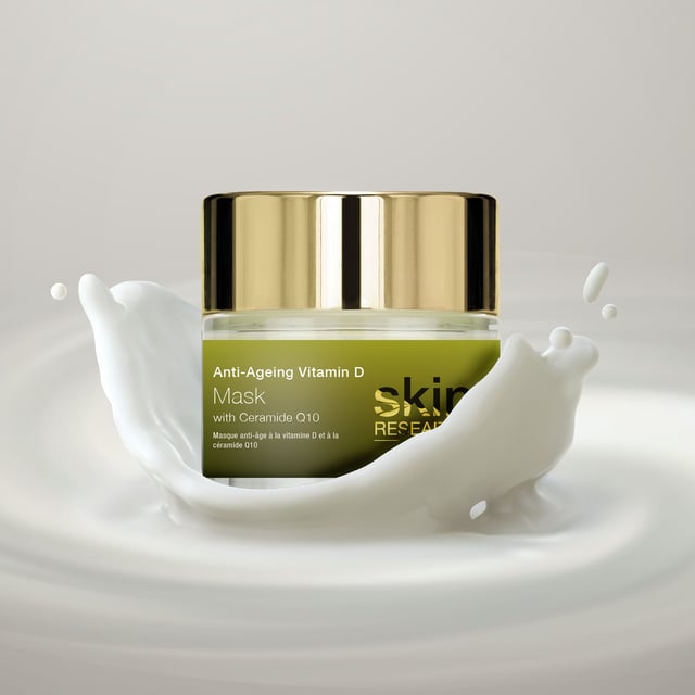 - Improves skin texture and fights signs of aging
- Reduces inflammation and promotes a healthy complexion
- Contains antioxidants and ceramide for skin protection and restoration

Our Vitamin D Co-Enzyme Q10 & Ceramide Mask is a luxurious wash-off mask that improves skin texture, fights signs of aging, and reduces inflammation. It contains Vitamin D and Q10 antioxidants to protect and detoxify the skin, while ceramide restores and protects the skin's barrier. This formula provides a thorough detox while replenishing the skin, promoting a healthy and radiant complexion.