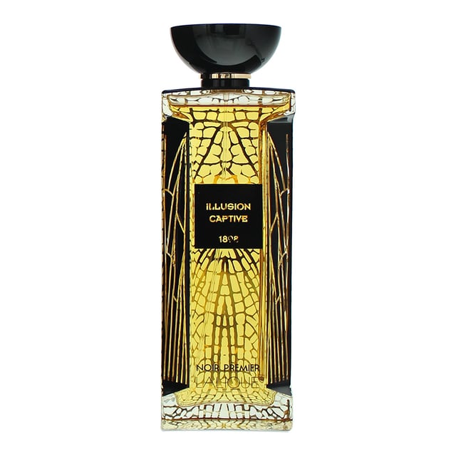 launched in 2017. Lalique Illusion Captive Is Unisex Fragrance created by Karine Dubreuil-Sereni. Top notes include Bergamot and Fig middle notes are Jasmine and Cinnamon base notes are Myrrh, Patchouli, Cedar, Labdanum, Tonka Bean and Vanilla.