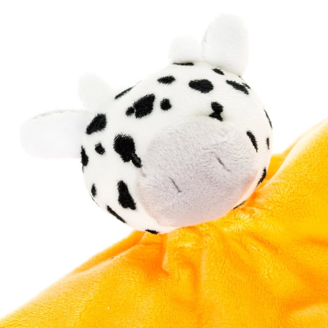 DouDou by Baquita Le Petit Garçon.
 A cuddle companion, exquisitely soft and adorable.
 The materials used are so elegant and soft, they are a visual and tactile pleasure.
 Measures: 24 x 24 cm.
 Composition: 100% cotton
 Care:
- Wash maximum at 40ºC.
 - Do not iron.
 - It is not allowed to use a dryer.
 - Do not use bleach.
 - Does not support dry cleaning.