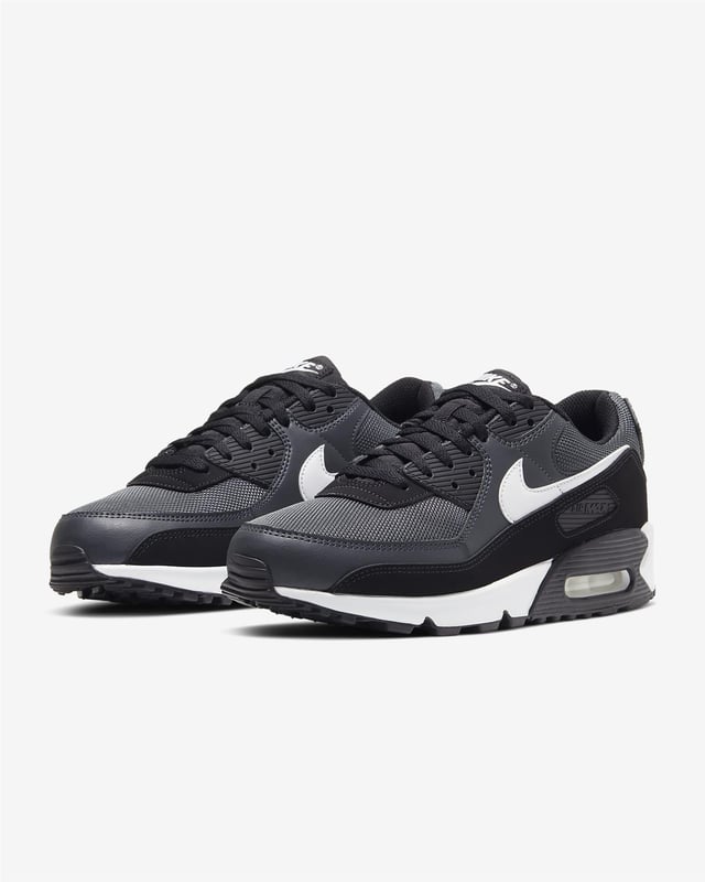 Nike air max 90 wit met zwart logo hot sale