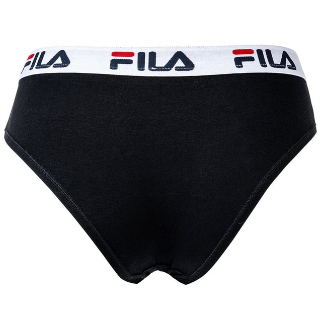 Damen Slip aus weicher Baumwoll-Elasthan-Mischung. Elastischer Stretchbund mit breitem Bund. Hoher Tragekomfort.