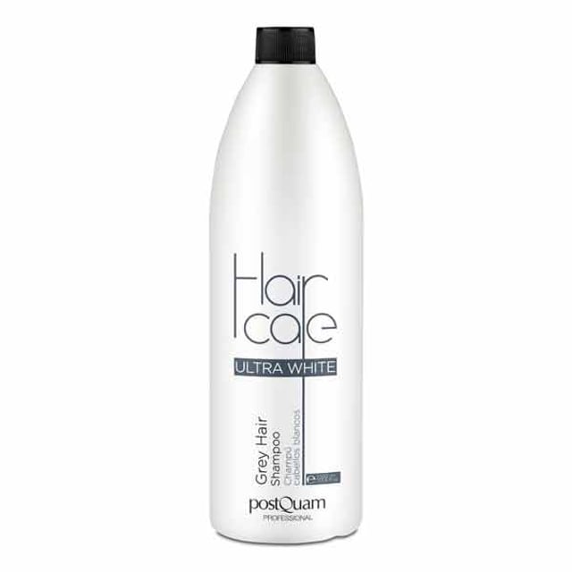 CHAMPÚ CABELLOS BLANCOS. Champú que evita la desoxidación de la
melanina y elimina el color amarillento de los cabellos canosos, dejándolos
suaves, brillantes y con un bonito color blanco óptico perlado. Modo de empleo:
Aplicar sobre el cabello mojado y masajear. Dejar actuar durante unos minutos y
aclarar. Para un mejor resultado, repetir la aplicación.