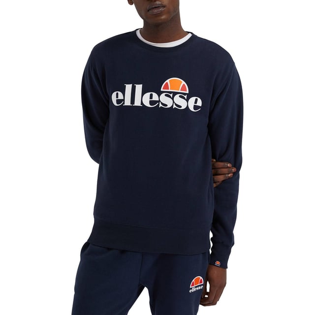 Ellesse Succiso – Maglia Di Tuta Uomo In Cotone 100%, Girocollo, Taglia Comoda, Perfetta Per Sport E Tempo Libero, Lavabile In Lavatrice
